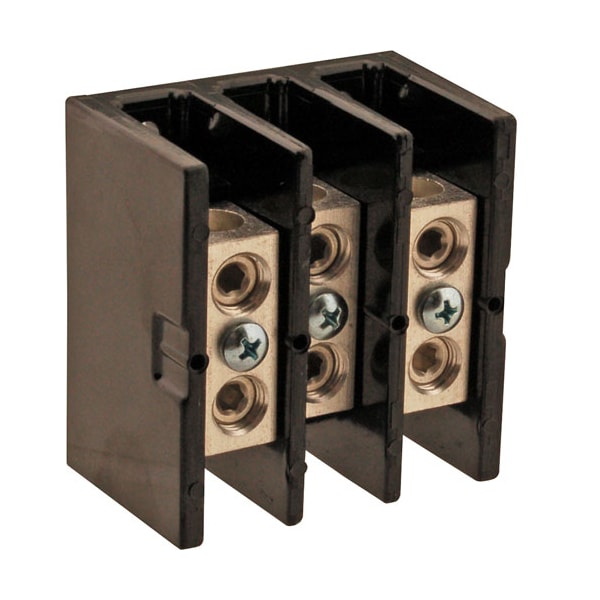 125Amp Terminal Block 3Plelrge